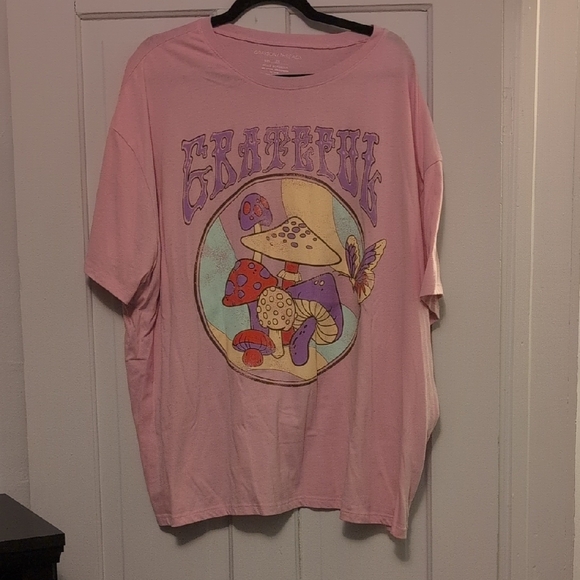 Grayson Threads Pink Graphic Tee with Purple Accents - Picture 2 of 5